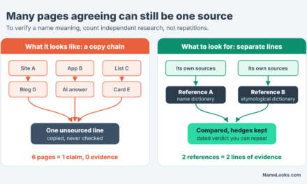 How to Verify a Baby Name Meaning Across Multiple Sources